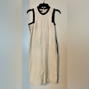 Ralph Lauren Collection Leather Mid-Length Dress